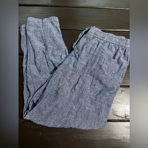 Old navy linen blend pants medium